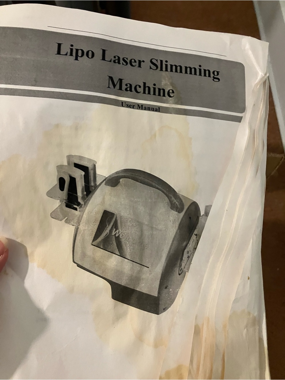 Lipo Laser Slimming Machine - Black